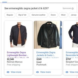 Ermenegildo Zegna light weight bomber Jacket